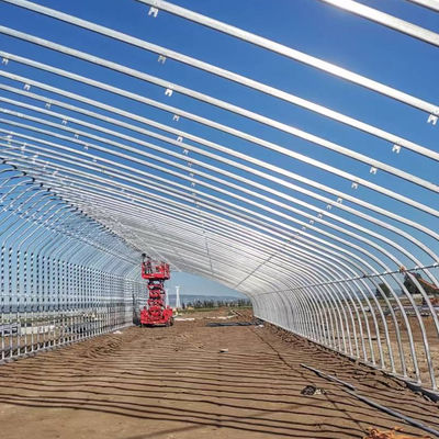 Solar Greenhouse Plastic Greenhouse voor de teelt van groenten gegalvaniseerd staal
