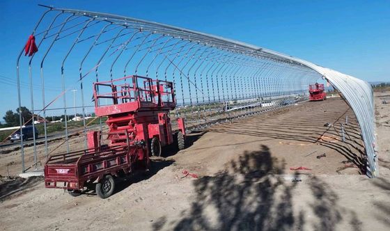 Solar Greenhouse Plastic Greenhouse voor de teelt van groenten gegalvaniseerd staal
