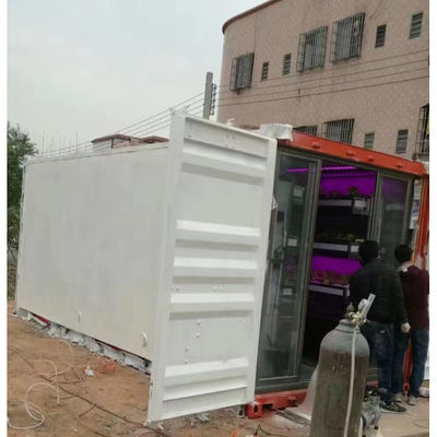 Smart Grow Hydroponic Vertical Farming System Vervoer Container Boerderij Kas