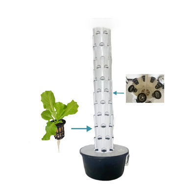 Verticaal hydroponisch systeem Balkon Groenten Groente zonder bodem