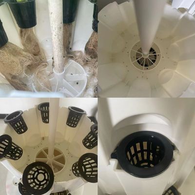 Hydroponisch kweekstelsel Toren voor groenten Aardbeien Balkon Grondloze teelt