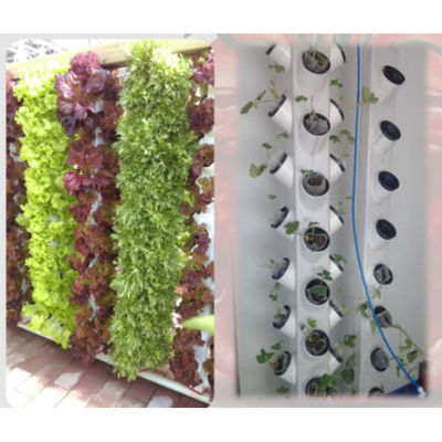 Verticale stand Plastic Flower Tower Planter Pots