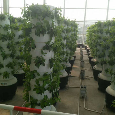 hydroponische kas buiten binnen tuin plant verticale kunststof toren groeisysteem toren pot