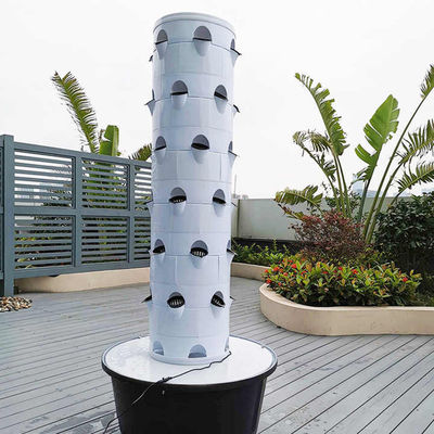 Hydroponisch kweekstelsel Tuinboerderij Kas Verticale toren planten