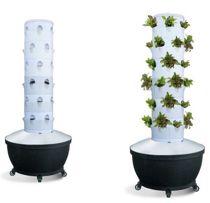 Verticale groeikits Toren Aeroponics System DIY Aeroponic Hydroponics Groeisystemen