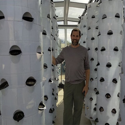 Verticale NFT hydroponische toren voor het kweekhuissysteem