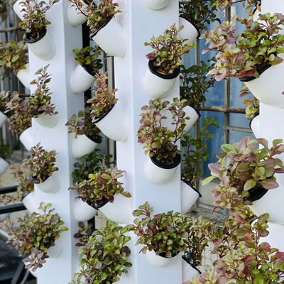 2023 Warm verkoop plastic pot hydroponische verticale tuin kunstmatige muur pot verticale tuin 112+ Planten hydroponische verticale