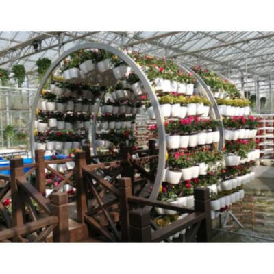 Rolende hydroponische en roterende hydroponische apparatuur voor de teelt van groenten